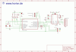 Schaltplan f�r I2C-RS232-Modem 2
